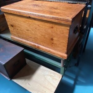 Victorian Pine Dovetailed Box - C1900