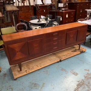 Mid Century Teak Long Sideboard Possibly MacIntosh Scotland