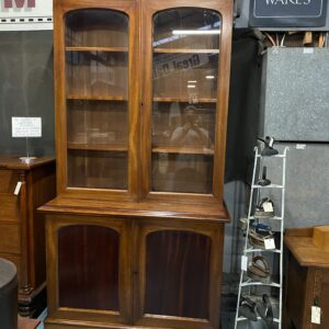 Victorian Cedar 2 Height Cedar Bookcase C1880