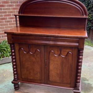 Early Cedar Shield Door Chiffonier C1860 with lovely Finish