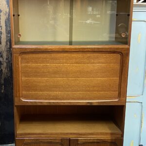 Chiswell Illuminated Cabinet with pull Down Cocktail Section