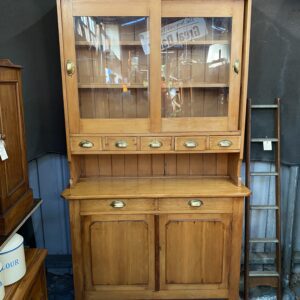 Late Victorian Multi Drawer Pine Kitchen Dresser C1900