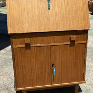 Mid Century Desk with Cigar Legs