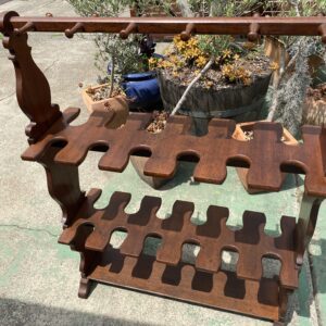 Rare Early Victorian Cedar Boot and Whip Rack C1860