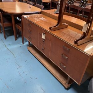 Cressy Mid Century 9 Drawer Cabinet on Tapered Legs