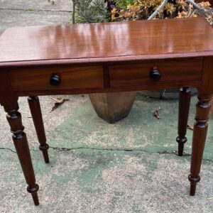 Victorian Cedar Two Drawer Side Table C1870