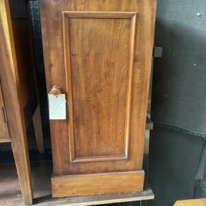 Victorian Mahogany Single Door Bedside with Gallery