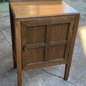 Large Oak Federation Single Door Bedside