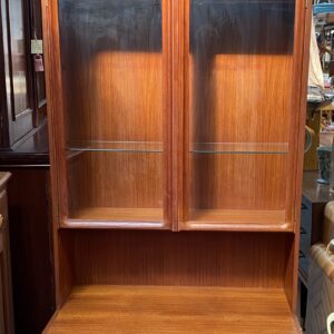 Parker Teak Mid Century Cabinet with Illuminated Top
