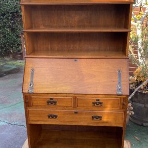 Federation Arts and Crafts Maple Drop front Desk