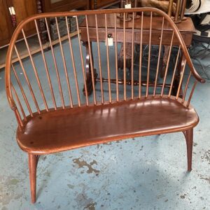 Superbly Made Bespoke River Red Gum Windsor Bench by Dave Jones (1220l x 470d x 1070h)