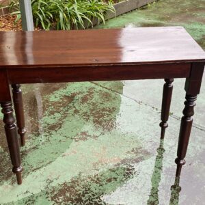 Victorian Cedar Side Table C1880 (1010w x 450d x 760h)