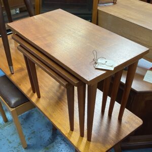 Mid Century Nest of 3 Tables