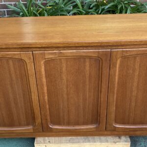 Chiswell 3 Door Teak Sideboard (1270l x 420d x 700h)