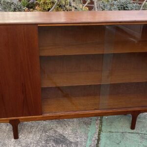 Teak Bookcase by McIntosh Scotland in Lovely Order (880h x 250d x 1360l)