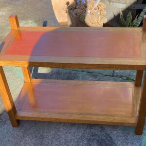 Mid Century 2 Shelf Dumbwaiter (860L x 400d X 600H)