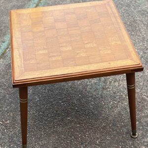 Mid Century Chess Board Sidetable (440w x 440d x 390h)