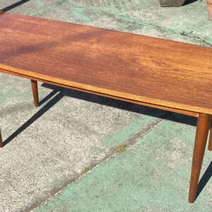 Teak Cigar Leg Coffee Table with Ends (1210 x 410)