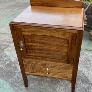 Federation Maple Bedside with Single Door and Drop Down Pot Section