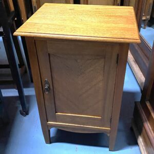 Federation Maple Bedside with Shaped Skirt