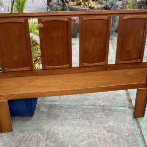 Mid Century Teak Bedhead